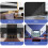 12 stuks vierkante schuimpanelen polyester polyester-Zwart 6