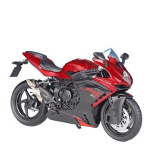 Motorcycle 1:12 Scale MV Agusta F3 RR Heavy Locomotion Shock Absorber Static DieCast Motorcycle Model Ornament Hobby Souvenir (Red)