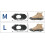 Winter Walk traction clamps, multipurpose claws with straps L 4