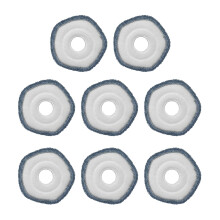 Mopping Cloths Washable Mopping Pad Robot Vacuum-8 pieces
