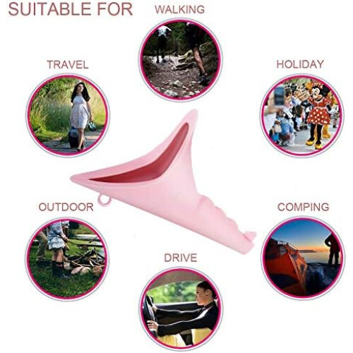Urination Device for Women  Pee While Standing, Travel, Camping, Reusable 1