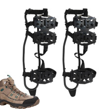 Spikes for snowshoes and , crampons for boots Gripper Spikes 24 Spikes ice cleats for traction, nonslip walking grips climbing spikes steel for a
