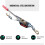 Come Along Tool 1m/3.2ft Double Wire Winch with 600kg/1322lb Capacity 5
