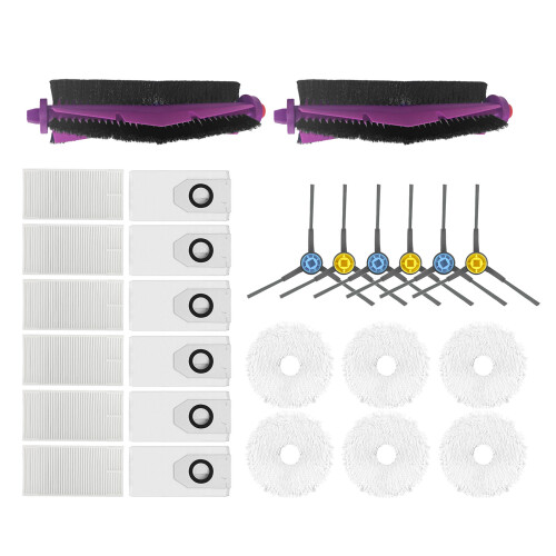 Main Brush Vacuum Cleaner Mop Cloth Replacement Filter-Style 2 1