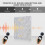 Soundproof Wall Panels Polyester Texture for-silver gray 5