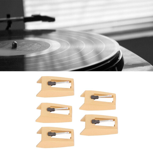 Plastic Record Player Needle Replacement with Cleaning-Red 2