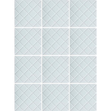 Soundproof Wall Panels Acoustics Tiles Polyester Texture-White