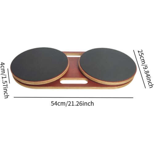Taille Twisting Board Holz robuste tragbare Bewegung Geräte 1
