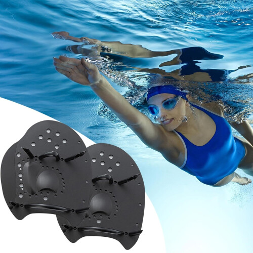 Hand Paddle for Swimming  Professional Swimming Paddle with Adjustable Straps 1
