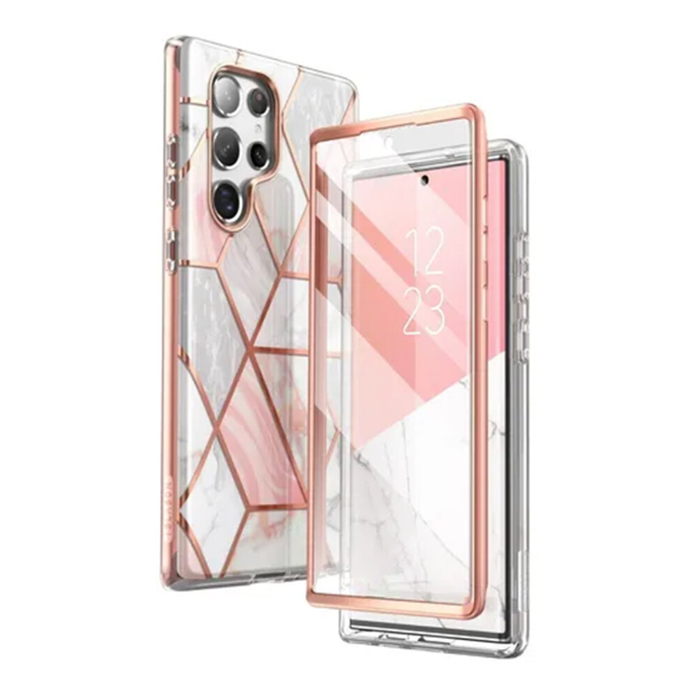 Elegant Slim Design Case For Samsung Galaxy S22 Ultra, Reliable Protection Shockproof Tpu Integrated Screen Protector For Wireless Charging Devices, C 9486358062159