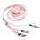 Retractable Multi Charging Cable, Supports Fast Charging & Universal Compatibility, Compact & Portable for IOS/Android Devices, Bidirectional Stretchi 1