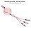 Retractable Multi Charging Cable, Supports Fast Charging & Universal Compatibility, Compact & Portable for IOS/Android Devices, Bidirectional Stretchi 8