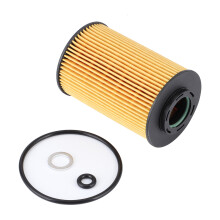 Filtro de óleo com design de equipamento original, livre de metal, para partida a frio, estável e totalmente incinerável, para Hyundai Sonata.