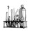 Bar Shaker for Cocktail Making, Bartender Kit, 750 ml, 20Piece Set with Stand 1