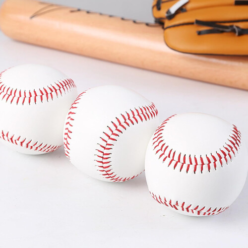 Soft Exercise Baseball Sport Exercise Baseballs Softball Training Baseball For Team Game Competition Training 2