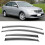 Πλαϊνά Σκίαστρα Παραθύρων4Honda Civic16-18, Βελτιωμένος Αερισμός Εύκολη Εγκατάσταση, 5