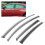 Πλαϊνά Σκίαστρα Παραθύρων4Honda Civic16-18, Βελτιωμένος Αερισμός Εύκολη Εγκατάσταση, 4