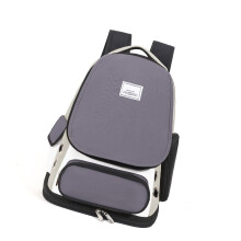 Cats Carrying Backpack Pet Carrying Bag Double Openings-Gray