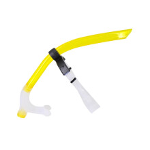 Snorkel for Diving, Breathing Tube with Mouthpiece, Snorkel, Swim Front Snorkel for Snorkelling light yellow