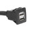 Διπλό καλώδιο επέκτασης USB για εντοιχισμένη τοποθέτηση, αδιάβροχο ταμπλό 8