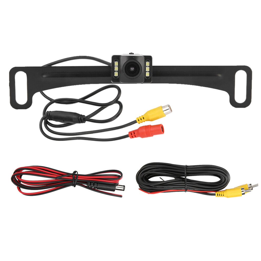 Rear View Camera W/ Night Vision, Backup Camera High Definition 170 Degree Wide Viewing Angle Reversing Camera W/ Electronic Scale Line Optional 9139052892477
