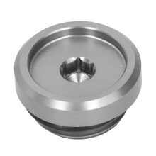 Öleinfülldeckel aus Aluminiumlegierung 4YZF-R6S 2006–2010, langlebiger Motorsteuerstopfen mit präzisionsgefertigter, leichter, CNC-gefräster