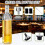 500ml Glass Oil Bottle With Flows Control For-Transparent model 2