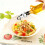 500ml Glass Oil Bottle With Flows Control For-Transparent model 6