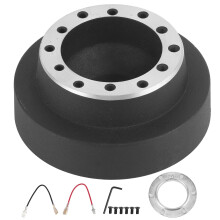 Materiale ad alta resistenza4Mozzo adattatore per volante, kit mozzo corto in lega di alluminio resistente, ricambio per base volante da corsa 4E46