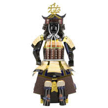 Fascinations MMS463 Metal Construction Kits Armor Samurai Armor Naoe Kanetsugu, 3D Metal Puzzle, DIY Model Kit, Ages 14