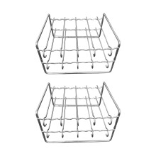 Rusts Resistant Stainless Steel Air Fryers Skewer Rack for-2