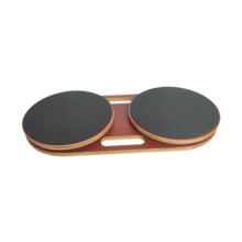Waist Twisting Disc Waist Twist Shield Wooden Twist Board for Aerobic Movement