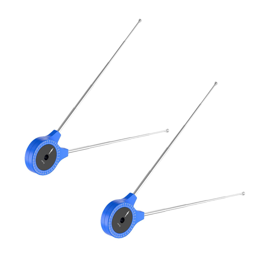 2 X Bicycle Joint Protractor, Wheel Alignment Angle, Knee Joint Guide, Bicycle Assembly, Posture Angle, Measuring Tool 9412369576248
