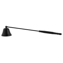 Candle Snuffer, Not Easy to Rust, Candle Wick Cutter, Fashion for Home, Bedroom, Office, Villa (Black)