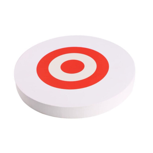 Eva Exercise Kit 24cm Diameter White for Outdoor Shooting Practice