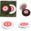 Eva Exercise Kit 24cm Diameter White for Outdoor Shooting Practice 2