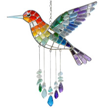 Versatiles Decorative Wind Chimes Featuring Playful Rainbows