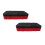 Magnetic Whiteboard Eraser (Pack of 2)  Red 1