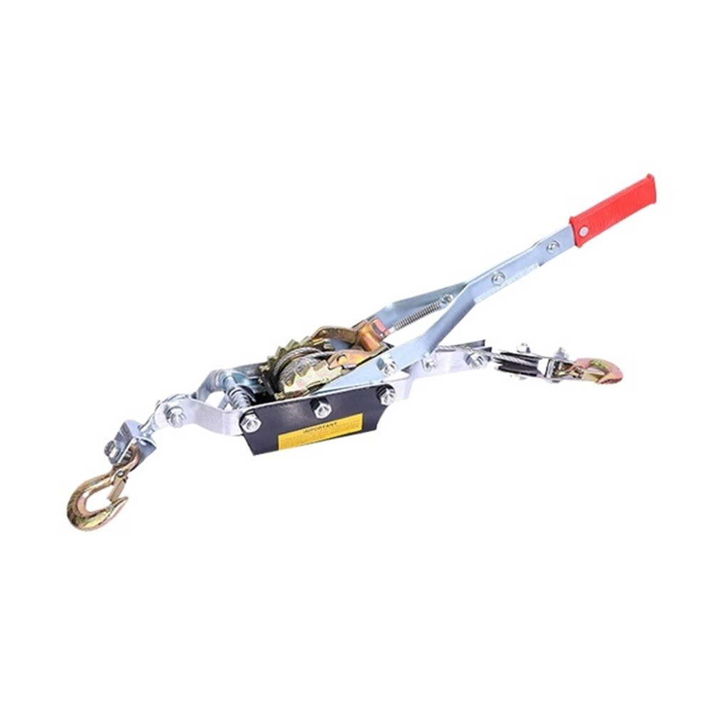 Hand Winch, 4T 2M Wire Rope Manual Tensioner, Ratchet Double Hook For Towing Trailers, Boats, Offroad Vehicles 4 Years 9426802050653