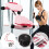 Exercise Twist Board for Abdominal Core Strength Training with Resistance Bands 2