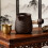 350ml Ceramic Teapot Side Handle Teas Maker Kettle for Family 4