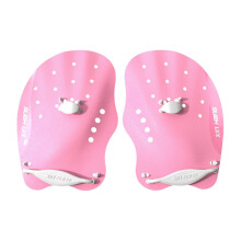 Hand Paddle for Swimming, Flexible Gloves for Professional Flat Paddles, Swimming Paddles, Hand Equipment, M Pink