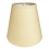 6 Inch  Cream Textured Fabric Clip On Shade 1