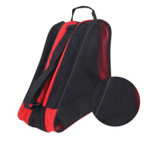 Pack of 2 Storage Bag for Roller Skates Skateboard Backpack Ice Skate Storage Bag Ice Skate Bag Ice Skate Bag Oxford Fabric Red