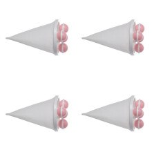 4 Stück Wäscheball-Helfer, Fusselentferner,-Rosa
