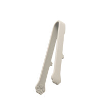 Pinces alimentaires en Silicone, jolies pattes de chats,-Gris