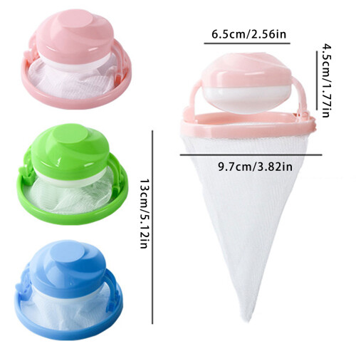 Boule attrape-poils pour animaux de compagnie, 6 pièces,-Rose 1