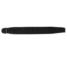 Squat Belt Black Weight Lifting Belt Nylon Solid Comfortable Support Metal Buckle Velcroness Belt