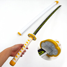 Wooden Samurai Sword, Wooden Katana, Wooden Samurai Sword for Anime Enthusiasts, Lovers of Anime Weapon Collectibles/104 cm