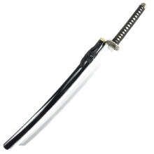 Wooden Anime Samurai Sword, Simulation wooden Samurai Sword, candle holder cut